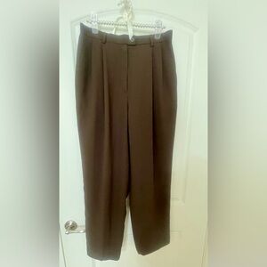 Vintage Evan Picone Pleated High Waisted Tapered Leg Pants
